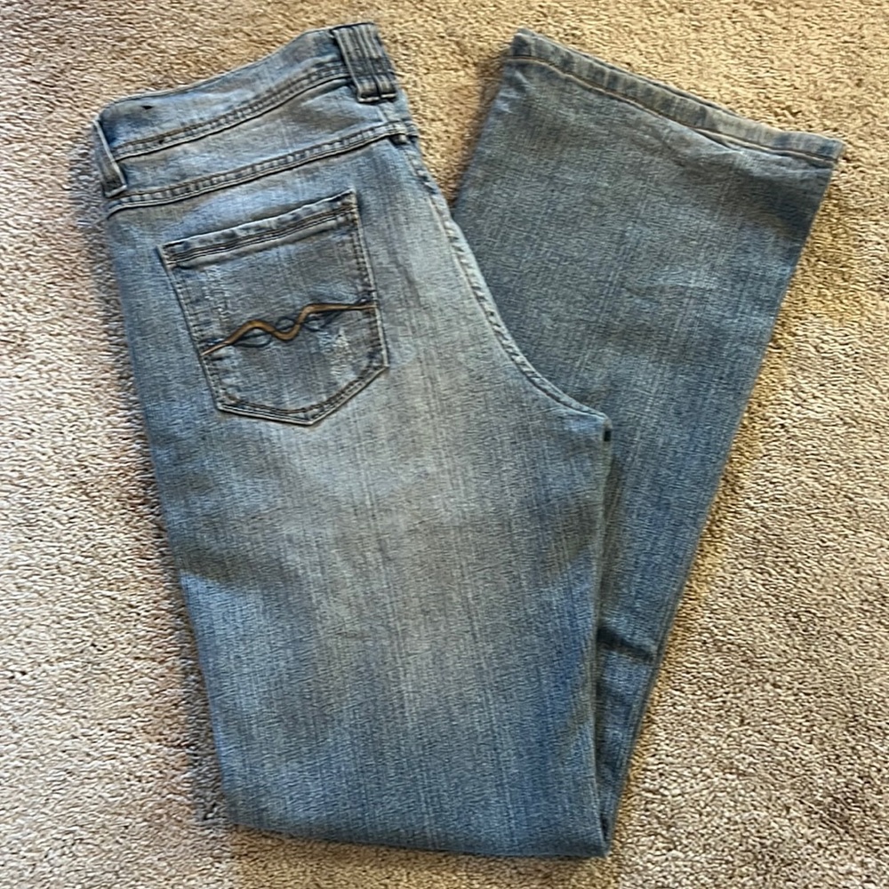 Truce Faded Denim Jeans - Aubrey Bootcut